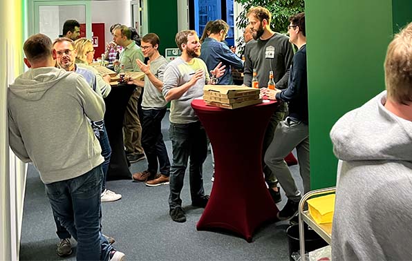 Gruppenfoto beim R&B Event